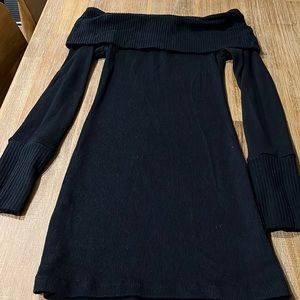 Off the shoulder tunic/sweater